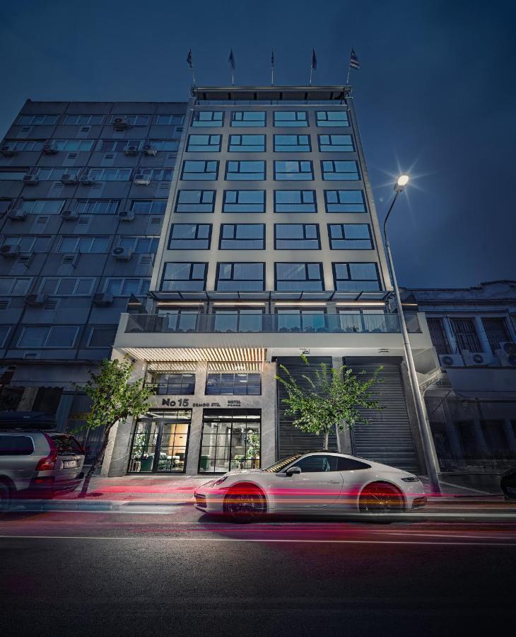 No 15 Ermou Hotel Thessaloniki Exterior photo The hotel's entrance