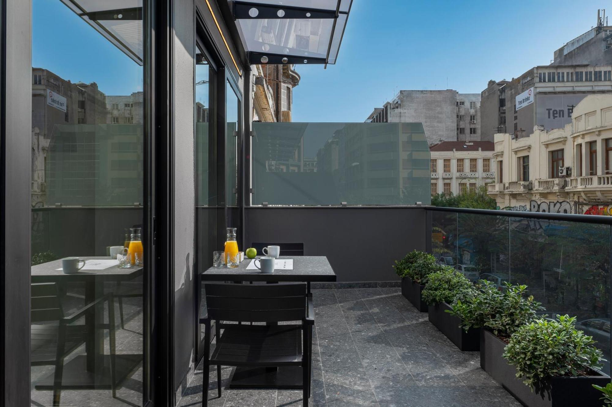 No 15 Ermou Hotel Thessaloniki Room photo The Terrace